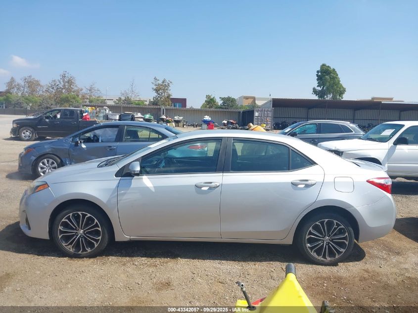 2014 Toyota Corolla S Plus VIN: 5YFBURHE8EP149660 Lot: 43342057