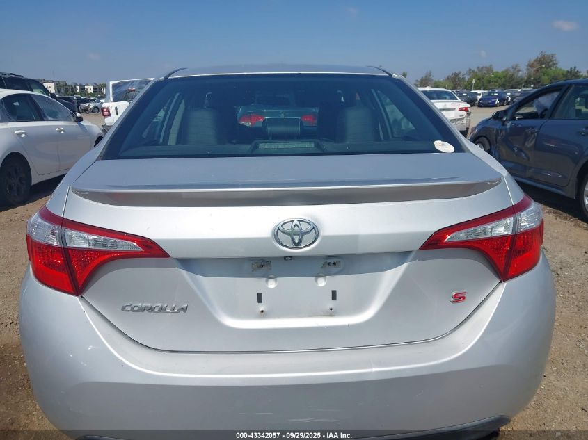 2014 Toyota Corolla S Plus VIN: 5YFBURHE8EP149660 Lot: 43342057