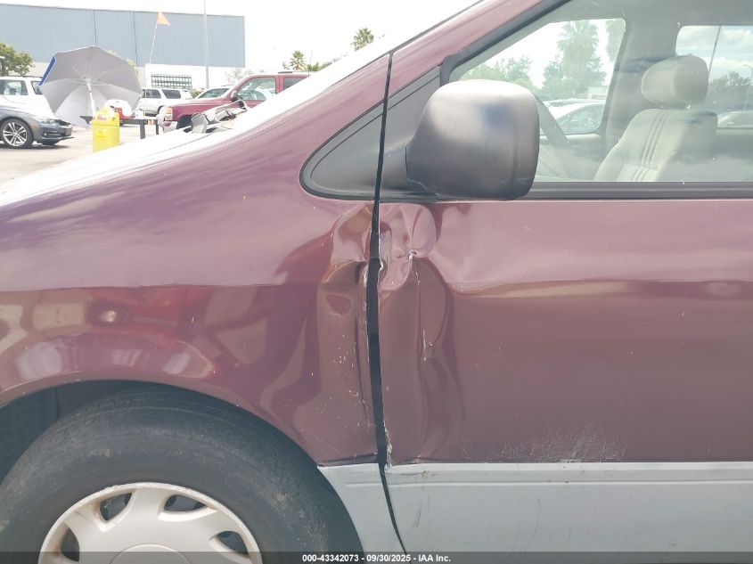 1998 Toyota Sienna Le VIN: 4T3ZF13COWU061581 Lot: 43342073