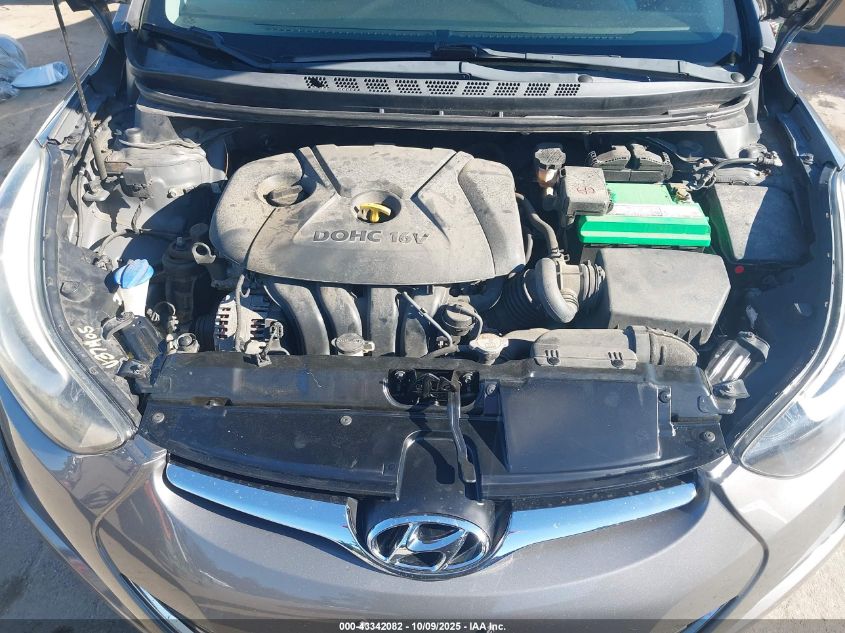 2014 Hyundai Elantra Se VIN: 5NPDH4AE7EH521366 Lot: 43342082