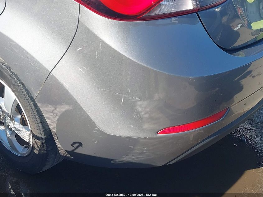 2014 Hyundai Elantra Se VIN: 5NPDH4AE7EH521366 Lot: 43342082