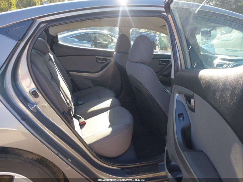 2014 Hyundai Elantra Se VIN: 5NPDH4AE7EH521366 Lot: 43342082