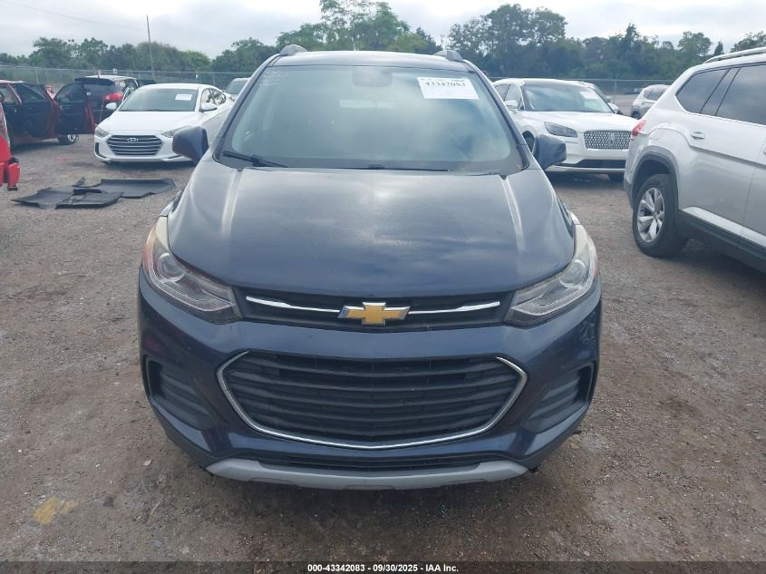 2018 Chevrolet Trax Lt VIN: 3GNCJLSB3JL334772 Lot: 43342083