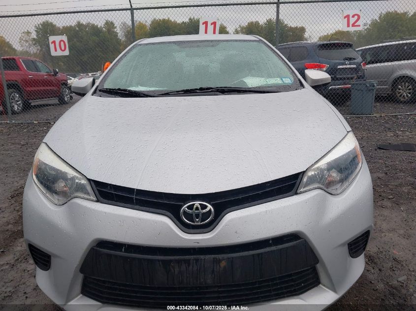 2014 Toyota Corolla Le VIN: 2T1BURHE9EC050541 Lot: 43342084