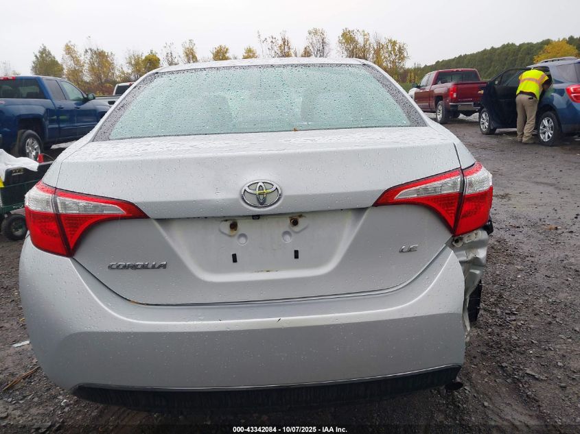 2014 Toyota Corolla Le VIN: 2T1BURHE9EC050541 Lot: 43342084