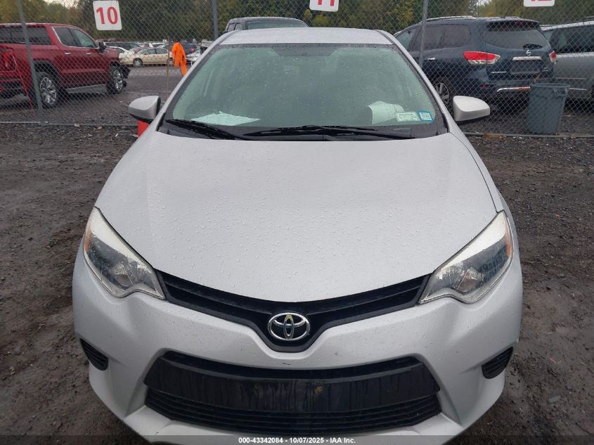 2014 Toyota Corolla Le VIN: 2T1BURHE9EC050541 Lot: 43342084