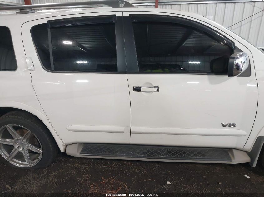 2008 Nissan Armada Le VIN: 5N1AA08C48N633482 Lot: 43342089