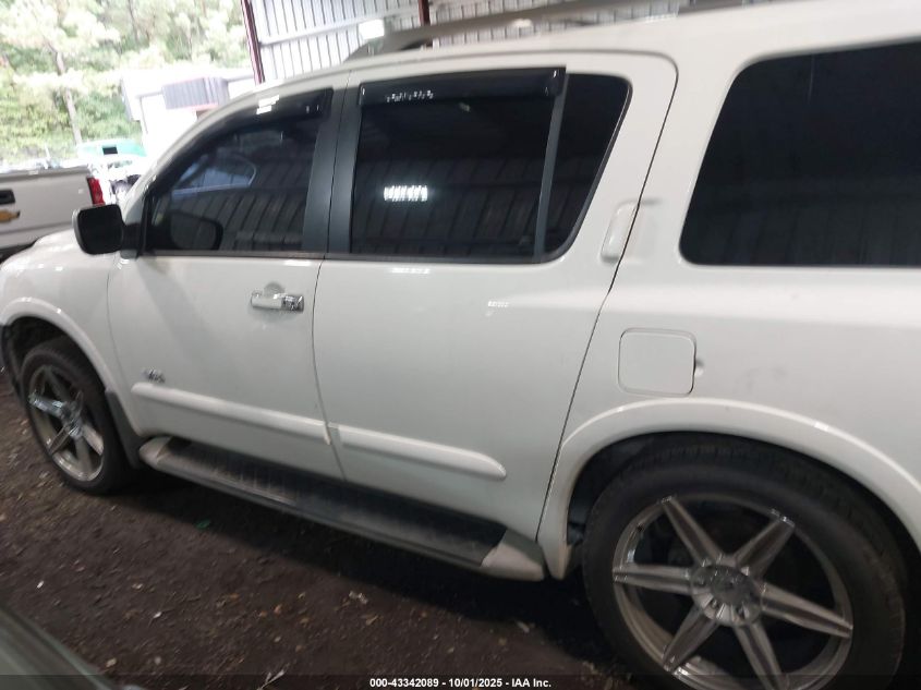 2008 Nissan Armada Le VIN: 5N1AA08C48N633482 Lot: 43342089