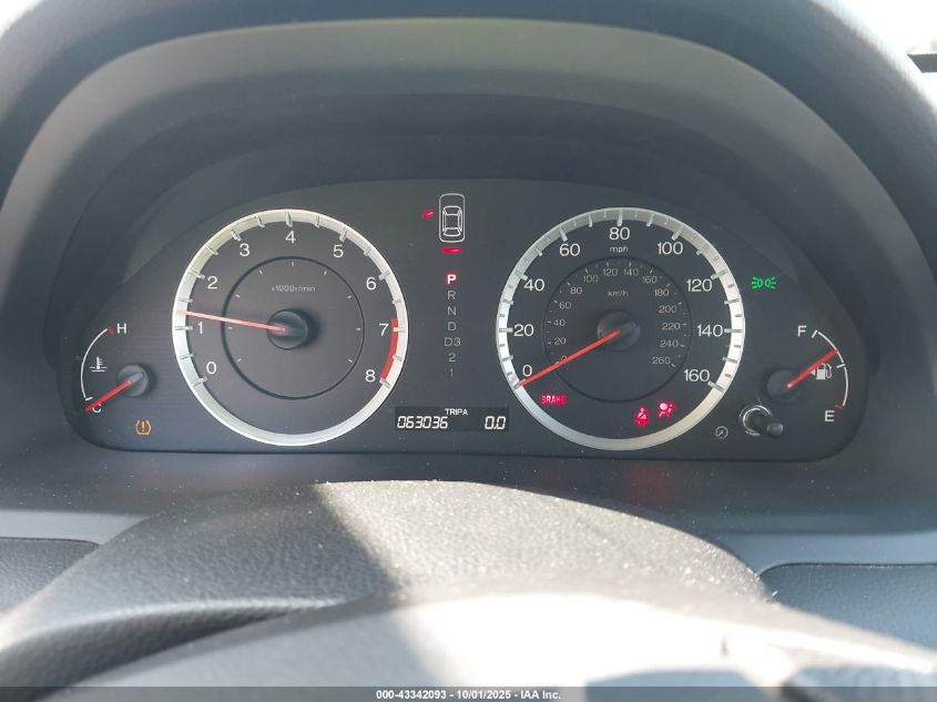 2012 Honda Accord 2.4 Lx VIN: 1HGCP2F32CA242715 Lot: 43342093