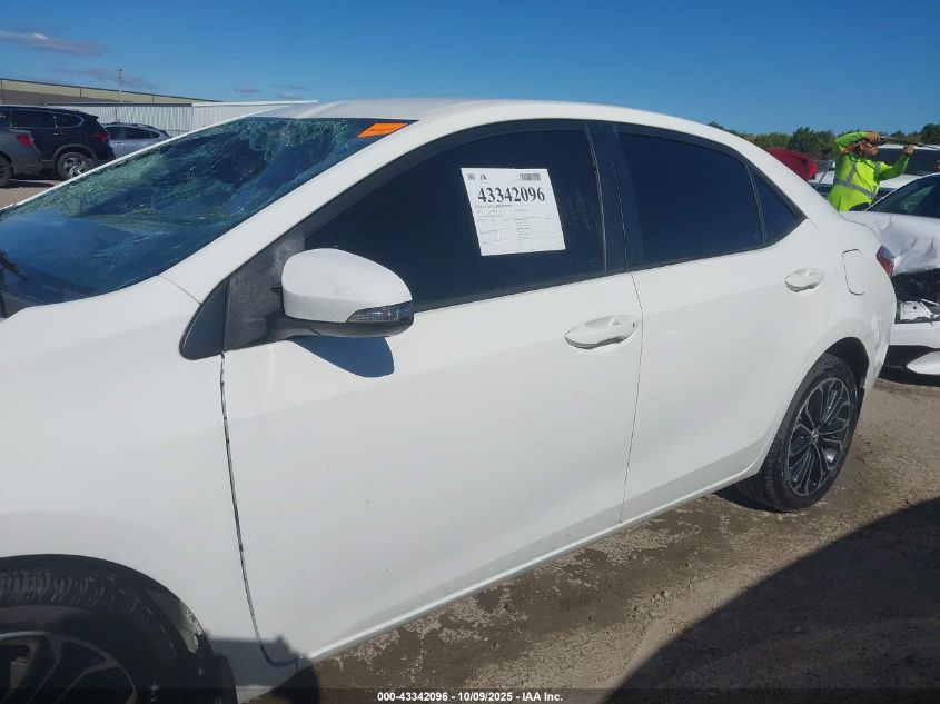 2015 Toyota Corolla S Plus VIN: 2T1BURHE2FC401050 Lot: 43342096