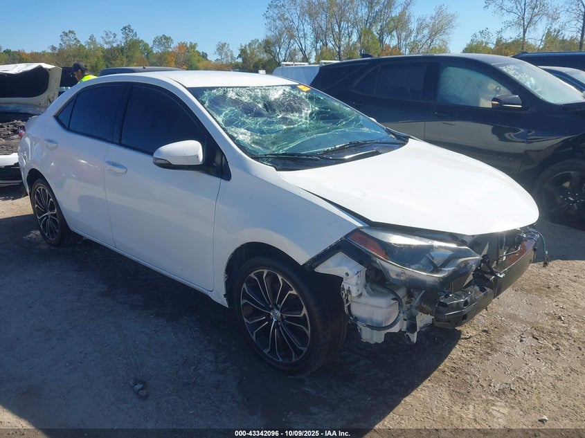 2T1BURHE2FC401050 2015 Toyota Corolla S Plus auction photo 1