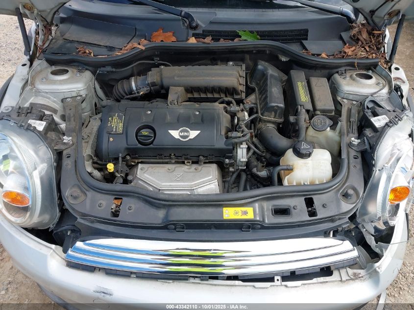 2012 Mini Cooper VIN: WMWSU3C57CT255749 Lot: 43342110