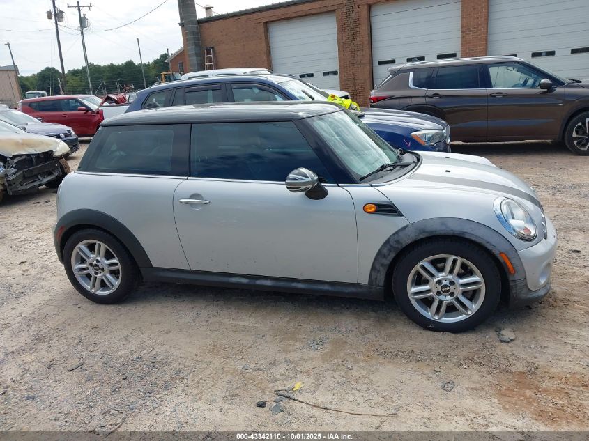2012 Mini Cooper VIN: WMWSU3C57CT255749 Lot: 43342110