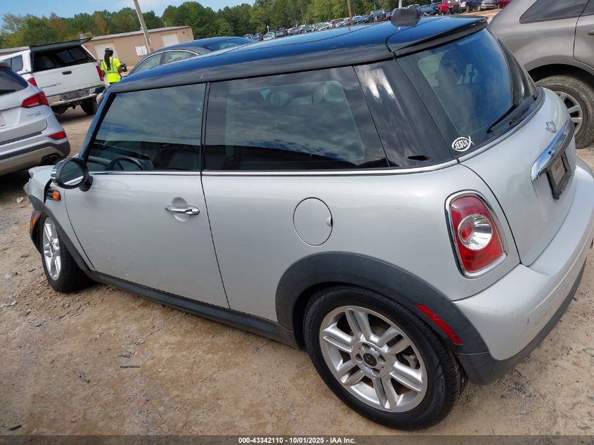 2012 Mini Cooper VIN: WMWSU3C57CT255749 Lot: 43342110
