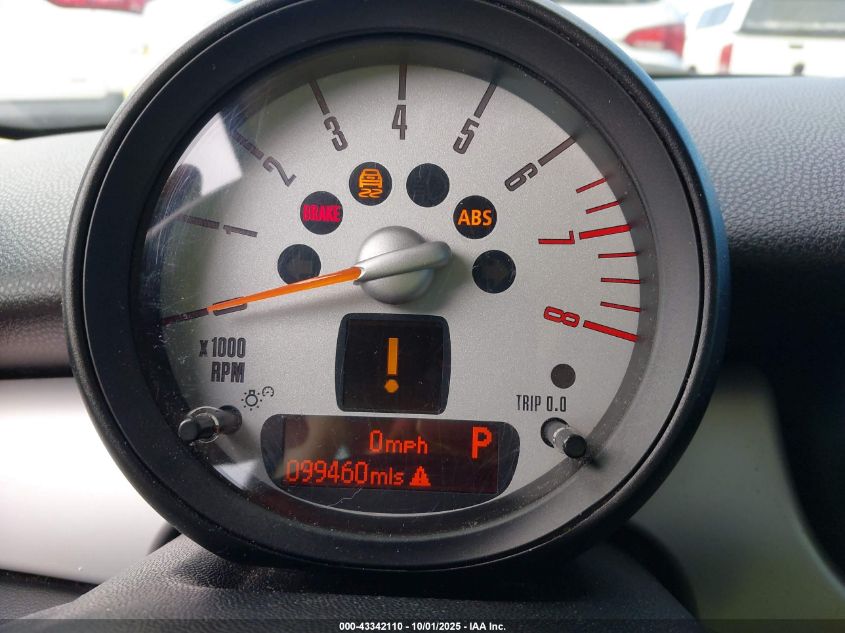 2012 Mini Cooper VIN: WMWSU3C57CT255749 Lot: 43342110