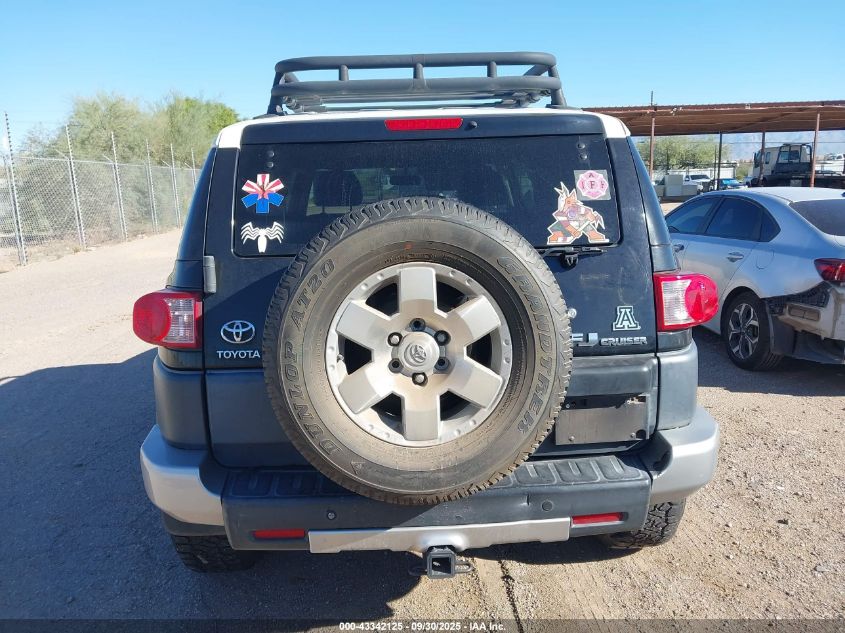 2008 Toyota Fj Cruiser VIN: JTEBU11F18K053761 Lot: 43342125