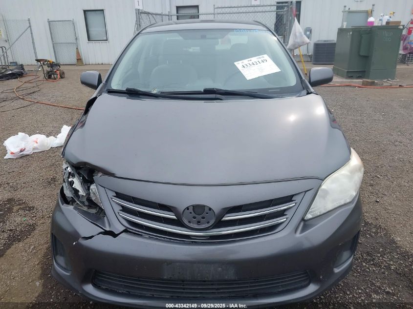 2013 Toyota Corolla Le VIN: JTDBU4EE6DJ120281 Lot: 43342149