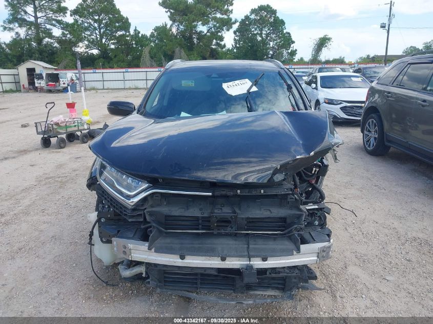 2017 Honda Cr-V Touring VIN: 2HKRW1H94HH506492 Lot: 43342167