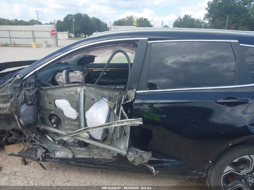 2017 Honda Cr-V Touring VIN: 2HKRW1H94HH506492 Lot: 43342167