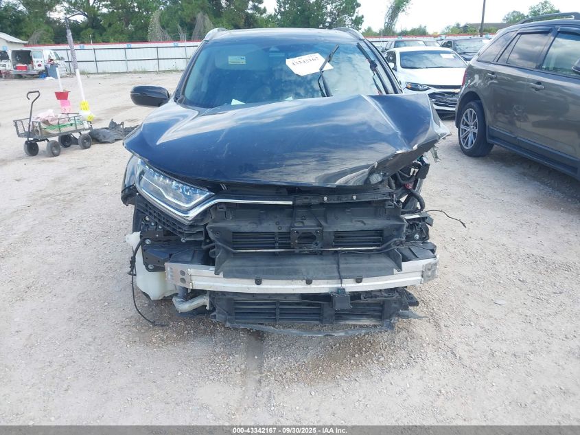 2017 Honda Cr-V Touring VIN: 2HKRW1H94HH506492 Lot: 43342167