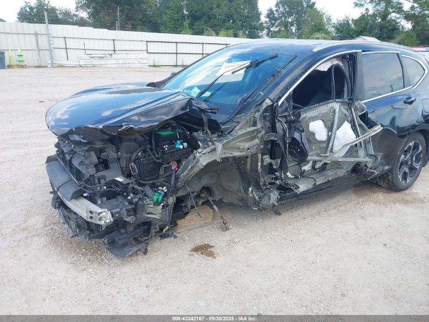 2017 Honda Cr-V Touring VIN: 2HKRW1H94HH506492 Lot: 43342167