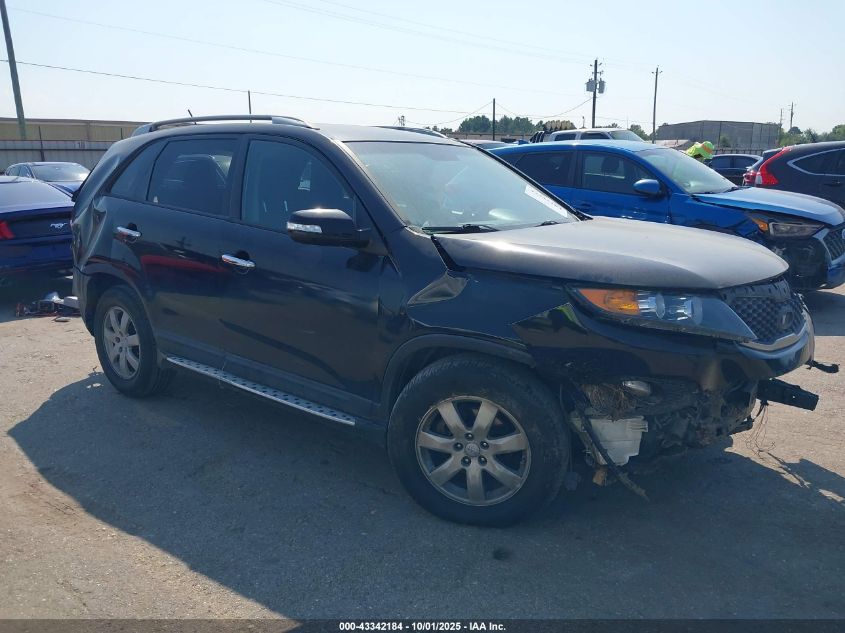 2013 Kia Sorento Lx V6 VIN: 5XYKT4A26DG356718 Lot: 43342184