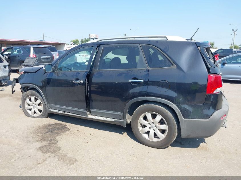 2013 Kia Sorento Lx V6 VIN: 5XYKT4A26DG356718 Lot: 43342184