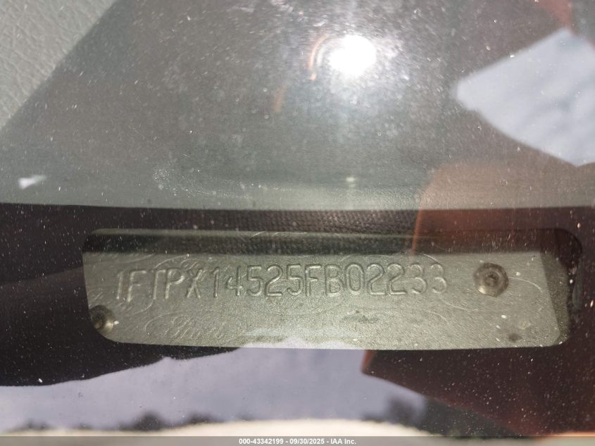 2005 Ford F-150 Fx4/Lariat/Xl/Xlt VIN: 1FTPX14525FB02233 Lot: 43342199
