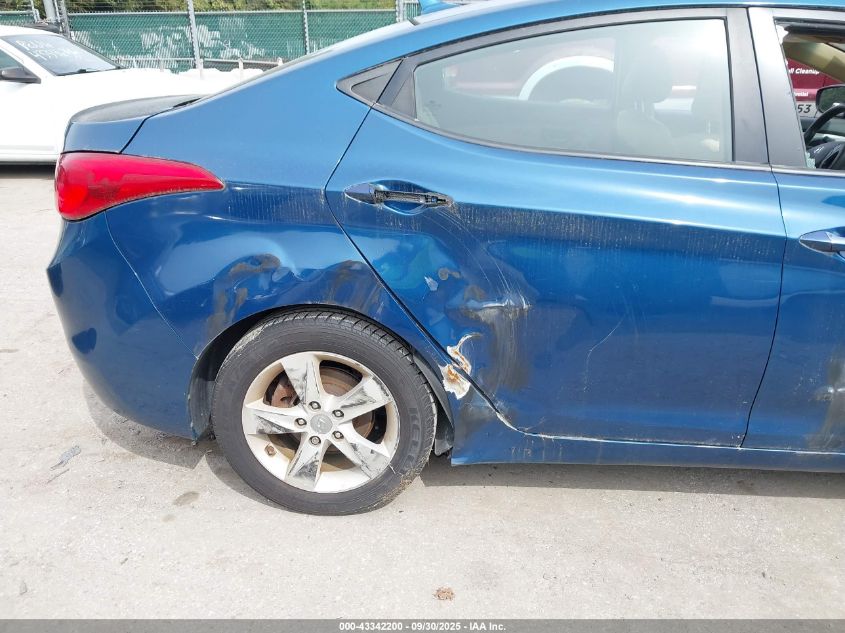 2013 Hyundai Elantra Gls VIN: KMHDH4AEXDU994419 Lot: 43342200