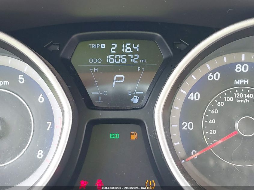 2013 Hyundai Elantra Gls VIN: KMHDH4AEXDU994419 Lot: 43342200