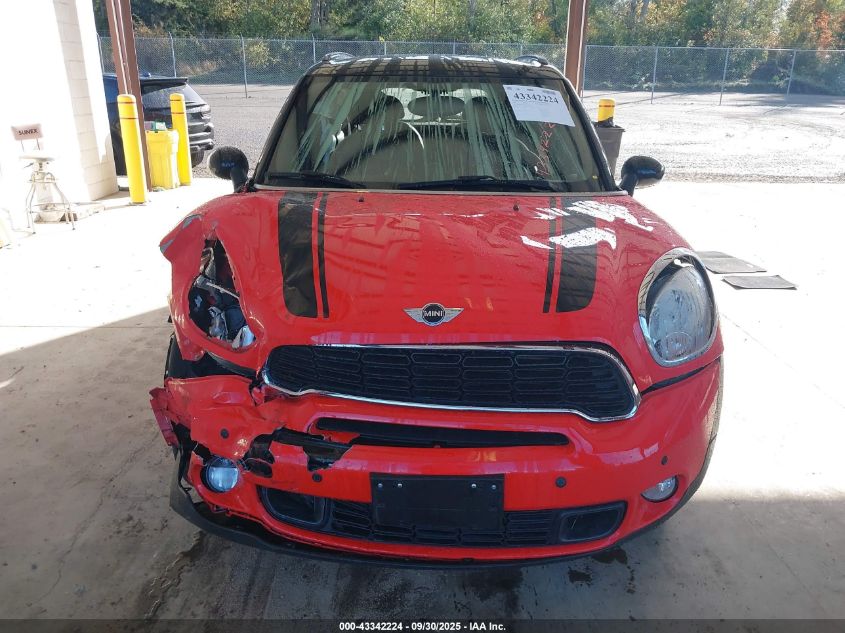 2012 Mini Cooper S Countryman VIN: WMWZC3C57CWL84185 Lot: 43342224