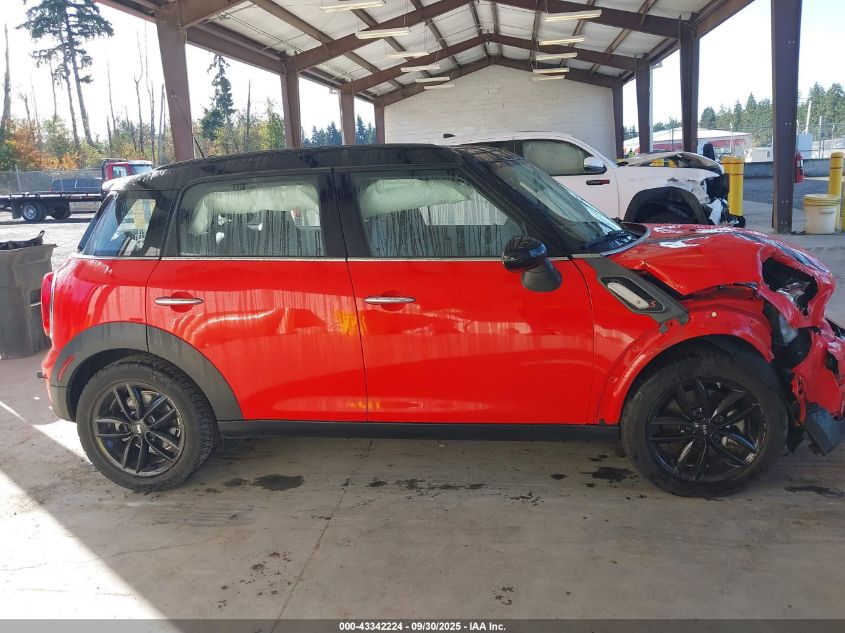 2012 Mini Cooper S Countryman VIN: WMWZC3C57CWL84185 Lot: 43342224