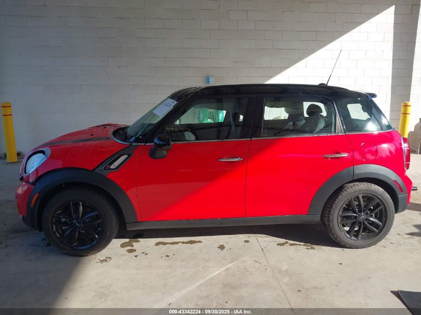 2012 Mini Cooper S Countryman VIN: WMWZC3C57CWL84185 Lot: 43342224
