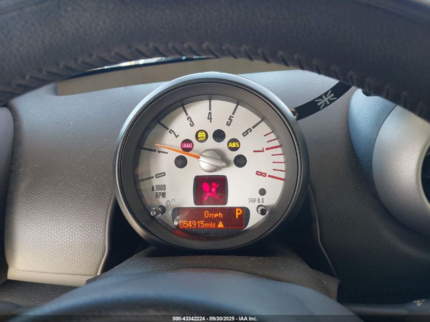 2012 Mini Cooper S Countryman VIN: WMWZC3C57CWL84185 Lot: 43342224