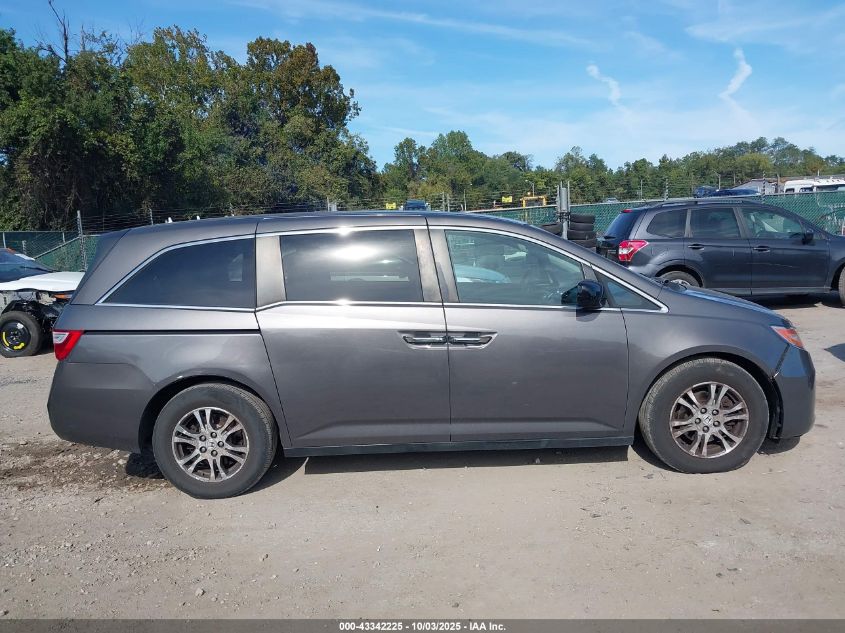 2013 Honda Odyssey Ex VIN: 5FNRL5H45DB055750 Lot: 43342225