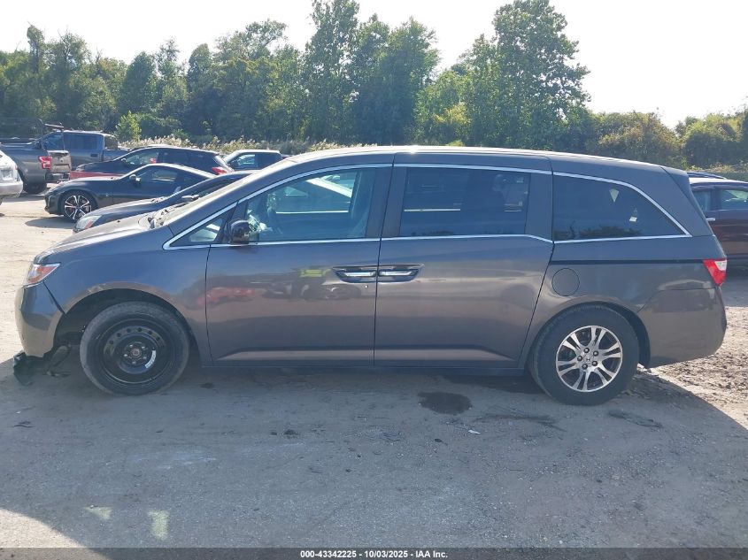 2013 Honda Odyssey Ex VIN: 5FNRL5H45DB055750 Lot: 43342225