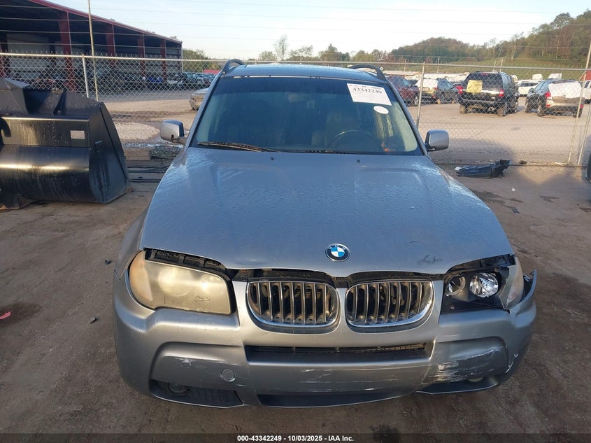 2006 BMW X3 3.0I VIN: WBXPA93416WG89878 Lot: 43342249