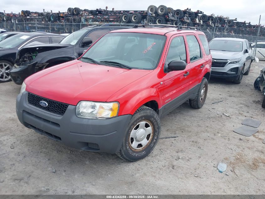 2001 Ford Escape Xls VIN: 1FMYU02111KC37126 Lot: 43342256