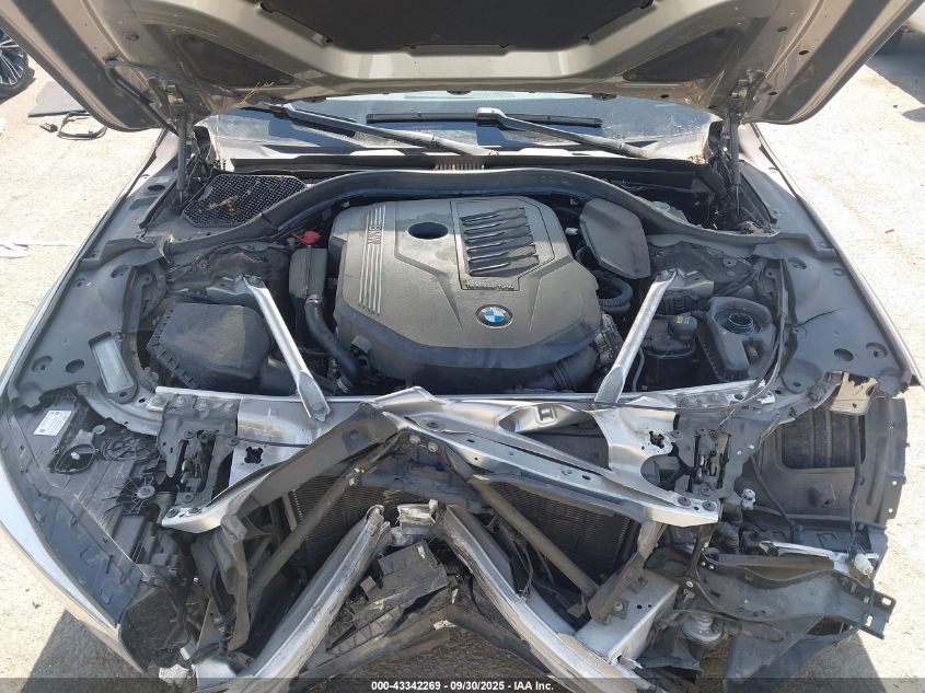 2022 BMW 740 I VIN: WBA7T2C02NCG97593 Lot: 43342269