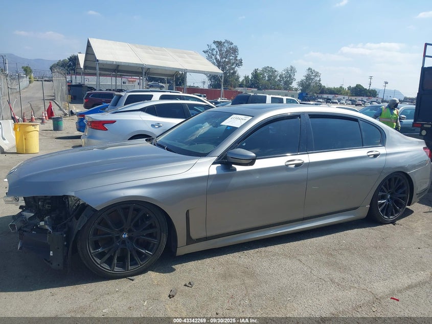 2022 BMW 740 I VIN: WBA7T2C02NCG97593 Lot: 43342269