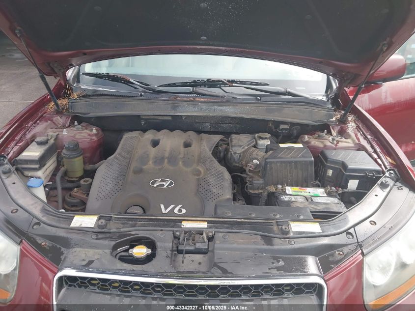 2007 Hyundai Santa Fe Gls VIN: 5NMSG73D27H099412 Lot: 43342327