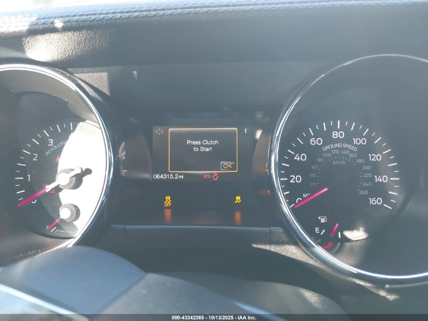 2015 Ford Mustang Gt VIN: 1FA6P8CF2F5423555 Lot: 43342365