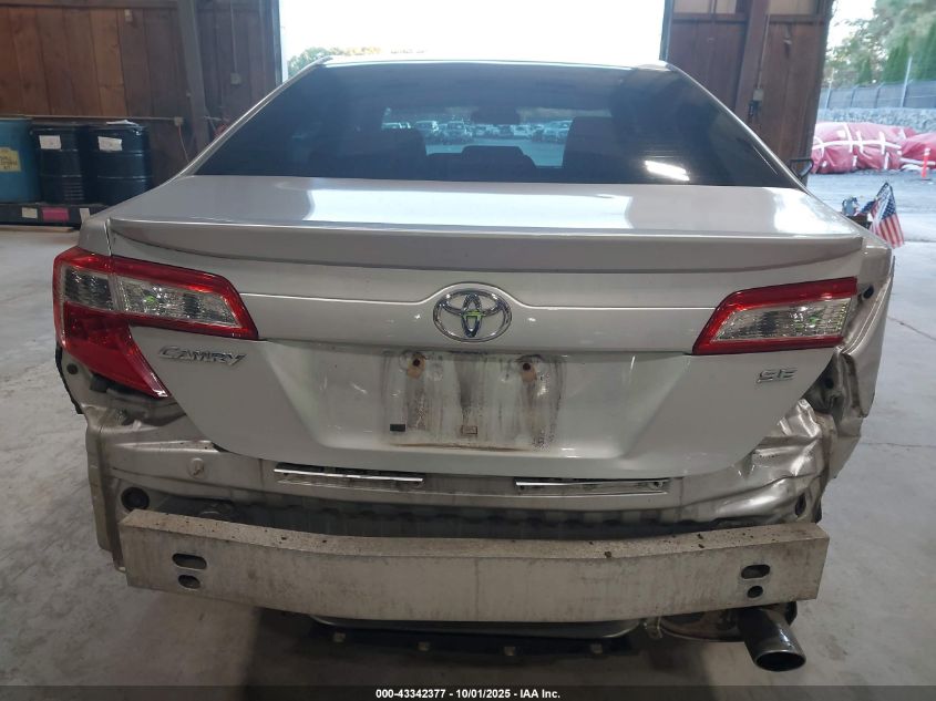 2012 Toyota Camry Se VIN: 4T1BF1FK9CU162255 Lot: 43342377