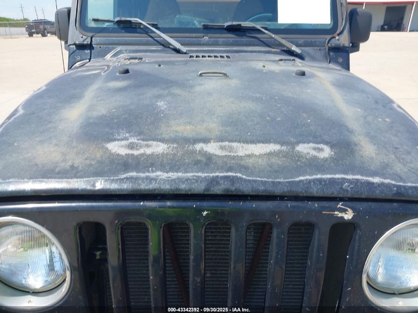 1998 Jeep Wrangler Sport VIN: 1J4FY19S8WP745716 Lot: 43342392