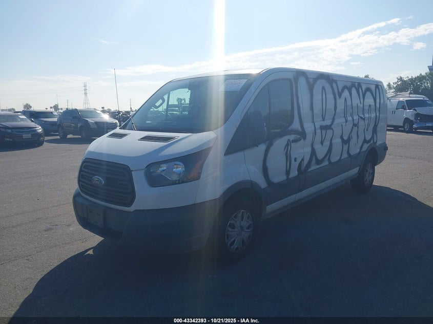 Vin: 1ftyr2yv3jka37392, lot: 43837107, ford transit-250 20182