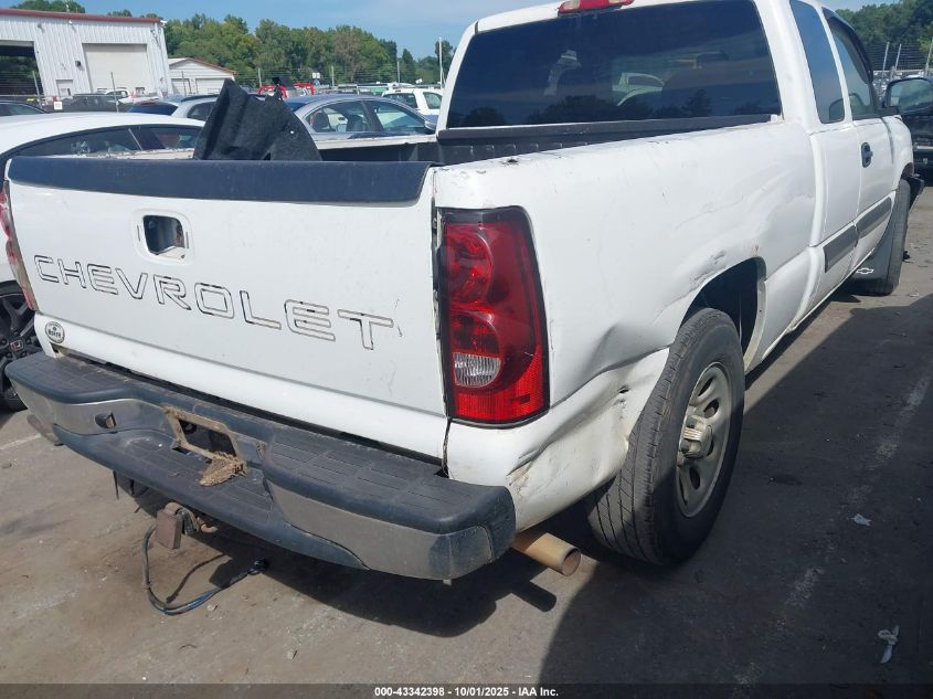 2006 Chevrolet Silverado 1500 Work Truck VIN: 1GCEC19X66Z253167 Lot: 43342398