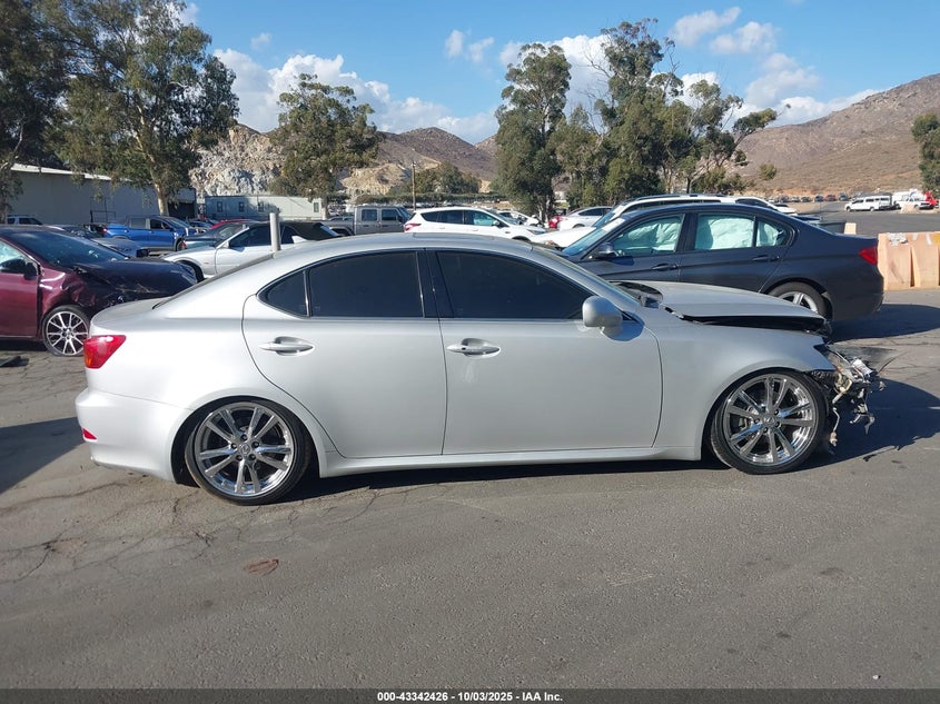 2007 Lexus Is 250 VIN: JTHBK262572049022 Lot: 43342426