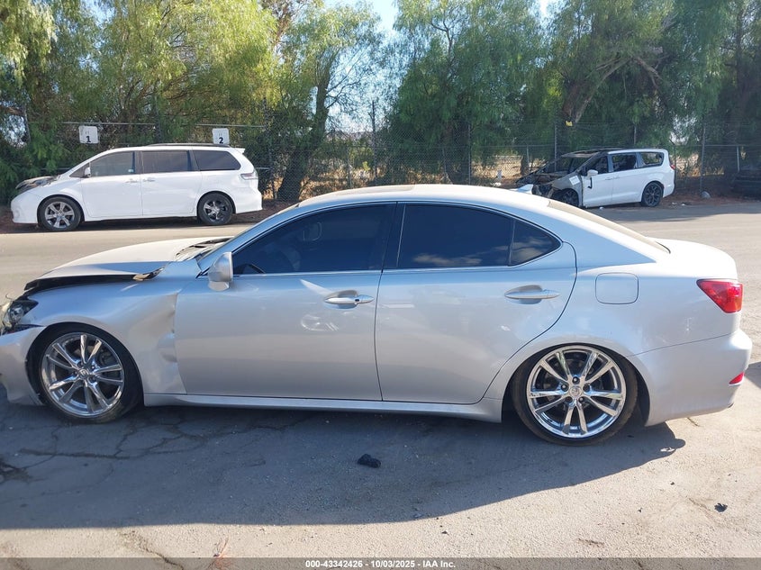 2007 Lexus Is 250 VIN: JTHBK262572049022 Lot: 43342426