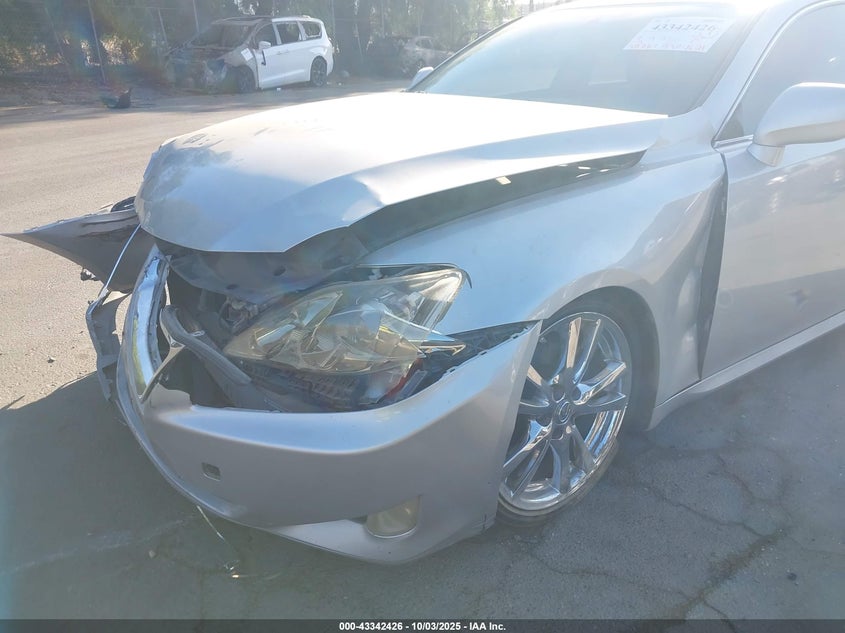 2007 Lexus Is 250 VIN: JTHBK262572049022 Lot: 43342426