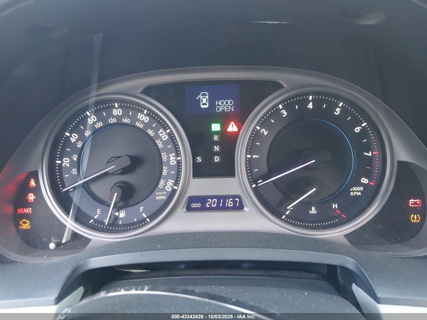 2007 Lexus Is 250 VIN: JTHBK262572049022 Lot: 43342426